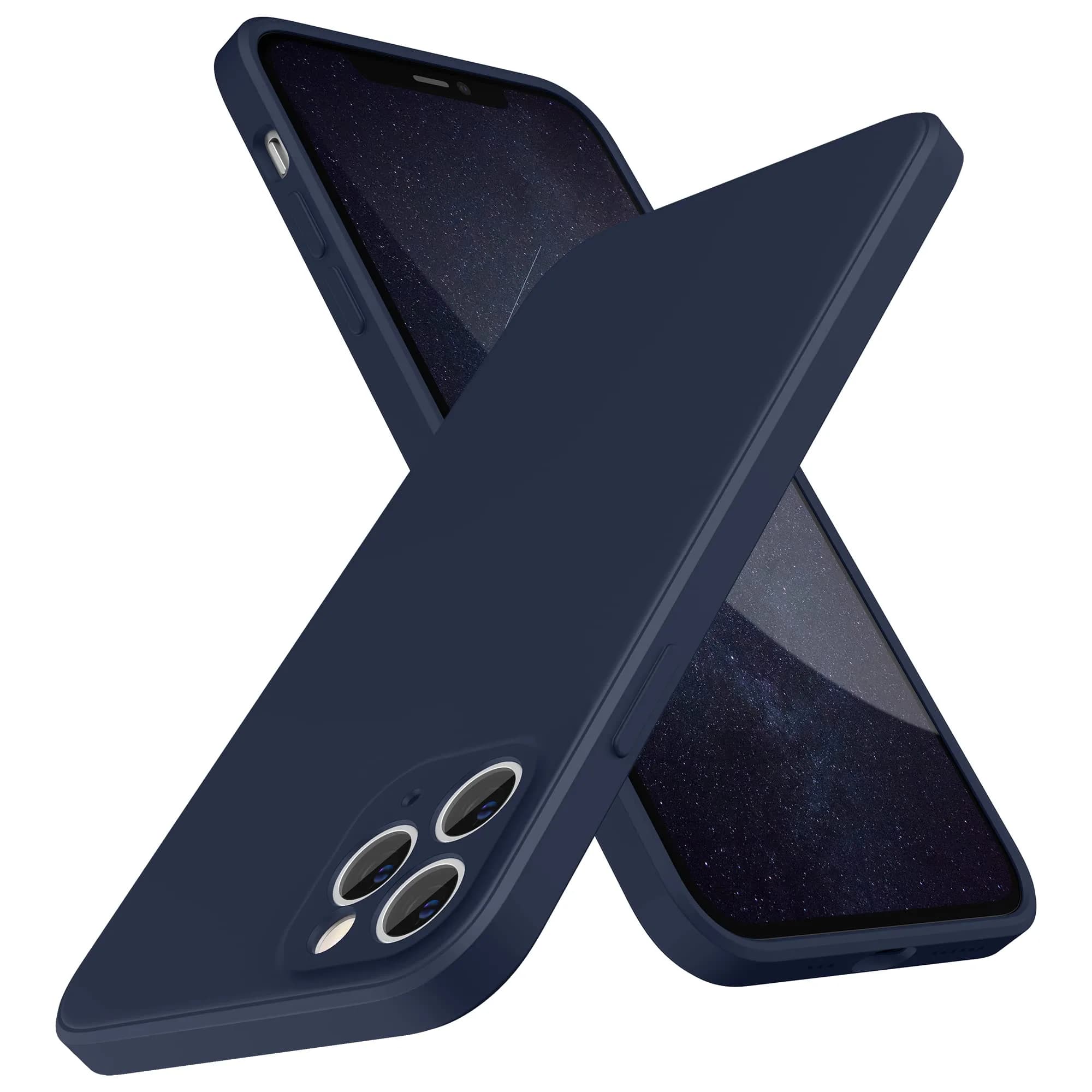 SURPHY Liquid Silicone Case for iPhone 11 Pro Max 6.5 inches | Camera & Flat Edge Protection - main product image