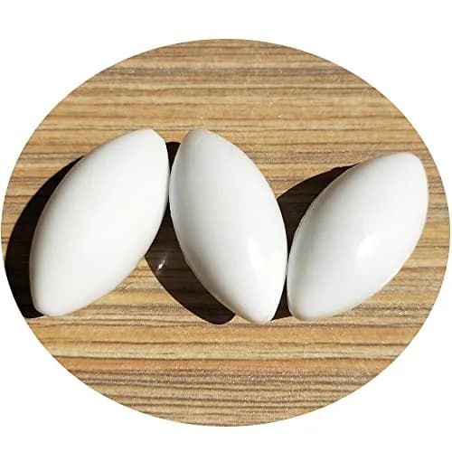BBTCTY Big Size 1.6 inch Olive Shape Magnetic Stirrer Stir Bars | Chemical & Lab Use in India thumbnail 1