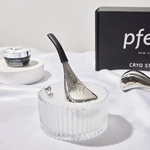 pfefe Ice Globes for Face and Eyes, Cryo Sticks Facial Skin Care Tools with Storage Case | Stainless Steel, 2 Count thumbnail 6