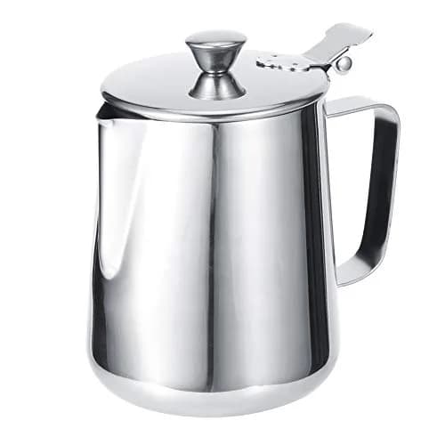 FastUU Milk Frothing Cup 600ml | Non-stick Stainless Steel Coffee Pitcher for Home Use thumbnail 2