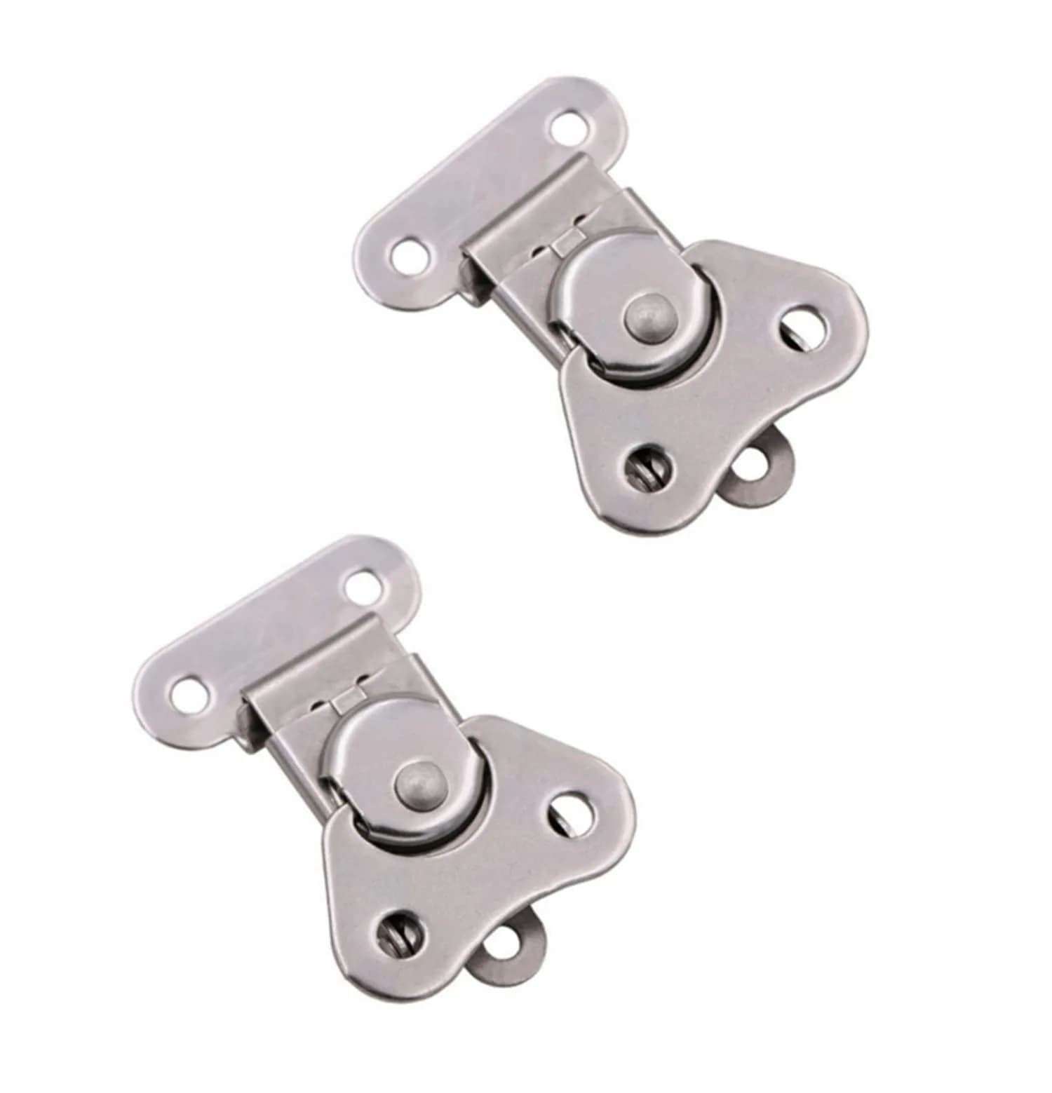XILEWHZF Butterfly Latch 48mm x 38mm (1.89" x 1.49") Stainless Steel Twist Latch | Secure Cabinet & Box Closure