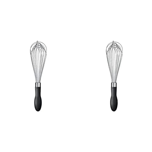 OXO Good Grips 11-Inch Better Balloon Whisk & 9-Inch Whisk Set | Polished Stainless Steel, Dishwasher Safe thumbnail 1