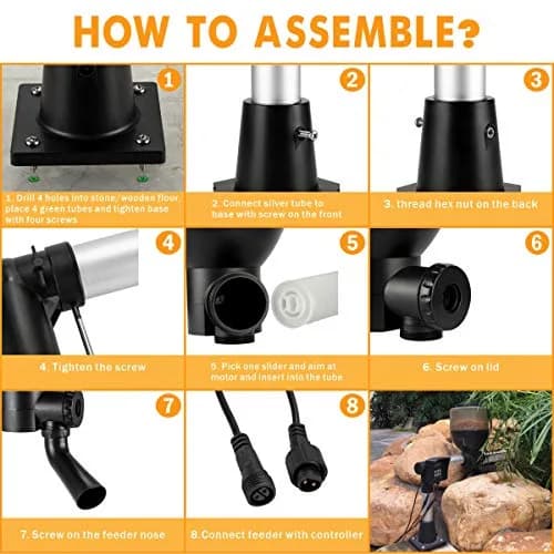 hygger Large Programmable Pond Fish Feeder 5.5L | Weatherproof & Wildlife Safe thumbnail 7