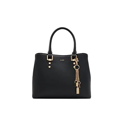 ALDO Women's Legoirii Tote Bag, Black | Spacious Synthetic Handbag for Daily Use thumbnail 1