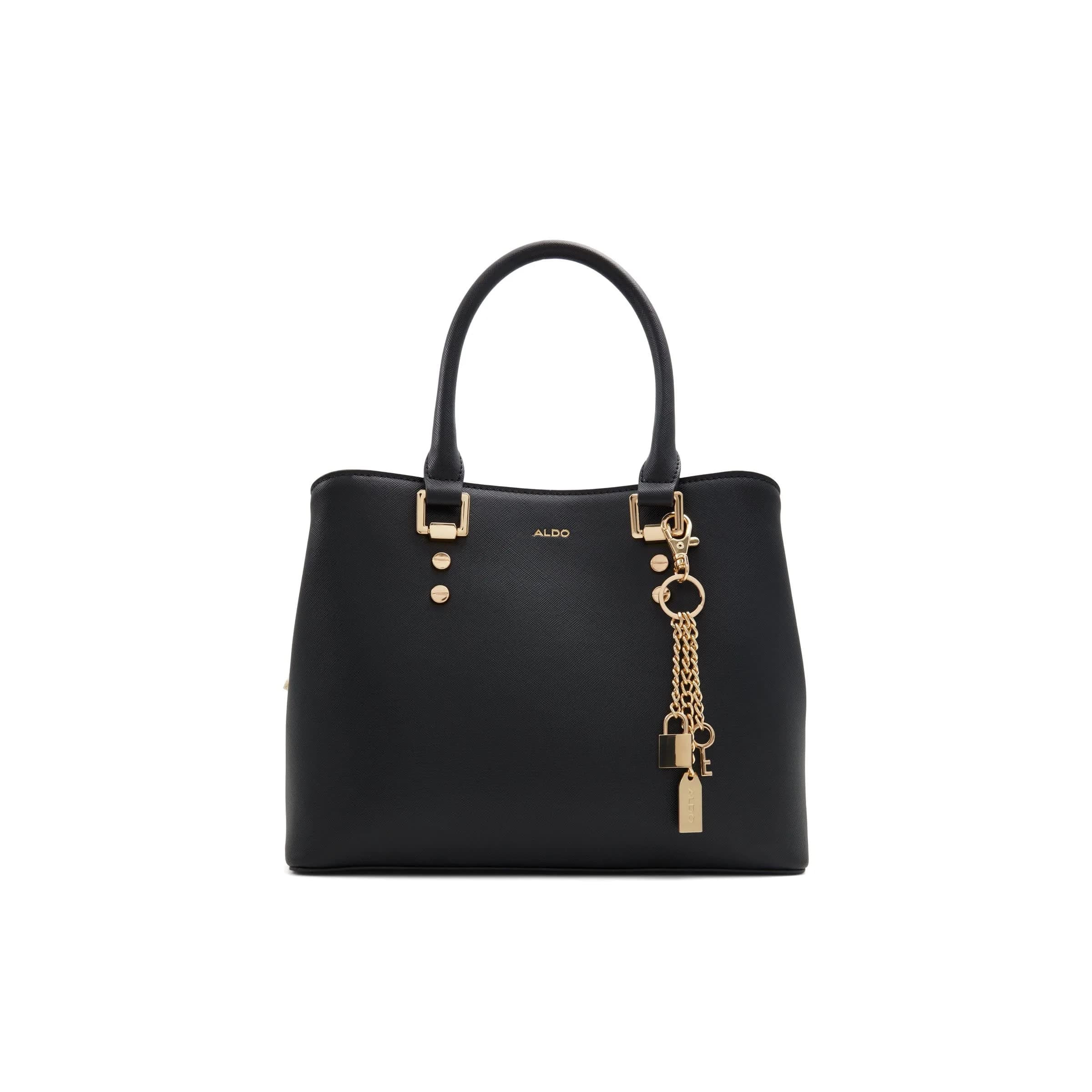 ALDO Legoirii Medium Tote Bag - Light Brown | Stylish Women's Handbag — Black / Medium