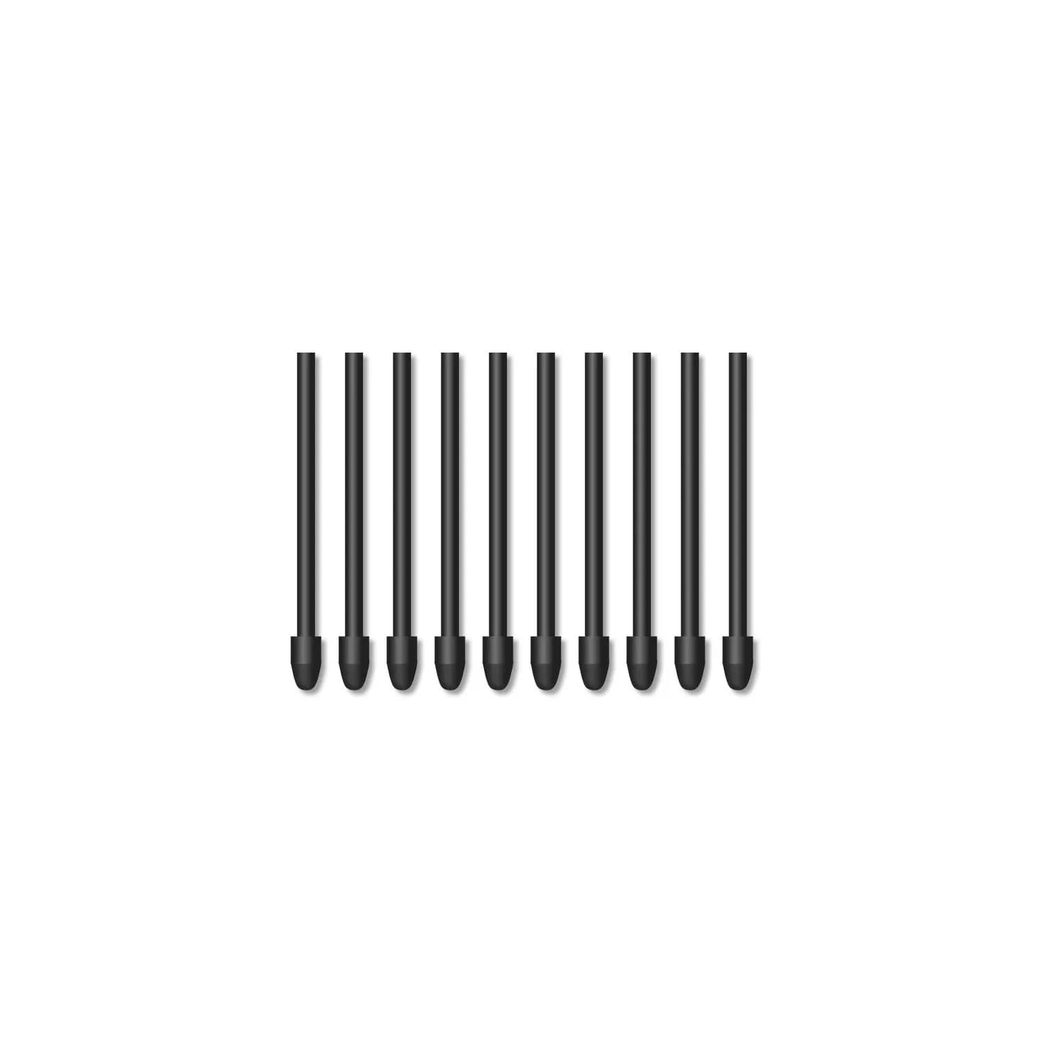 HUION PN05A Replacement Nibs for PW517 Stylus (10-Pack, Black) | Compatible with Kamvas 12/13/16/22 Series - main product image
