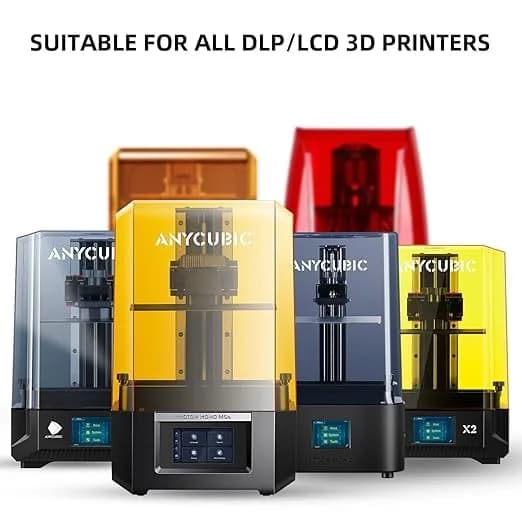 ANYCUBIC 3D Printer Resin, 405nm High Precision Fast Curing UV Photopolymer Resin 1kg (2.2 lb) White | For LCD 3D Printing thumbnail 4