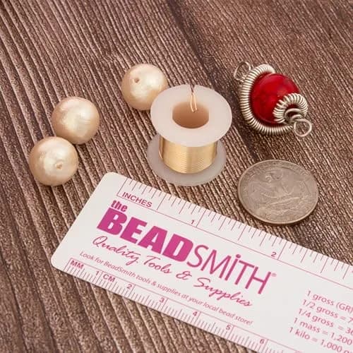 The Beadsmith Craft Wire Assortment 24 Gauge (213 in / 5.5 m) | Tarnish-Resistant Copper Wire for Jewelry Making thumbnail 5