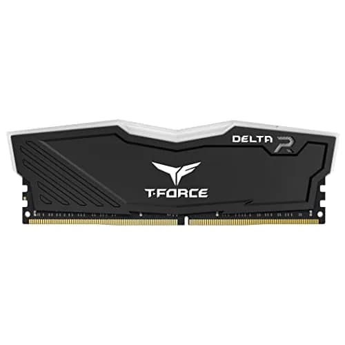 TEAMGROUP T-Force Delta RGB DDR4 32GB (2x16GB) 3600MHz CL18 Desktop Gaming Memory Module Ram TF3D432G3600HC18JDC01 - Black thumbnail 6