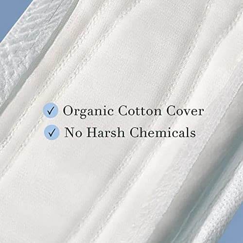 Rael Organic Cotton Incontinence Pads for Women | Heavy Absorbency, 30 Ct thumbnail 4