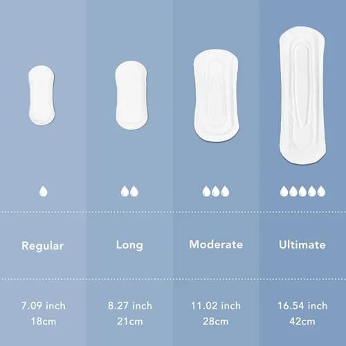 Rael Organic Cotton Incontinence Pads for Women | Heavy Absorbency, 30 Ct thumbnail 7