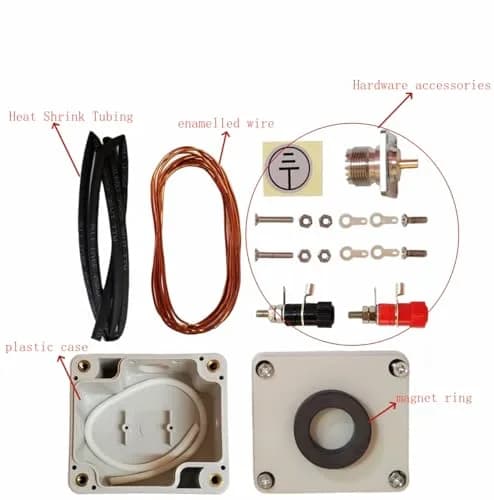LJJDSLYU Balun Antenna DIY Kits for HAM Shortwave 1-30MHz | Portable Waterproof Radio Antenna Kit thumbnail 2