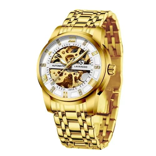 A ALPS Automatic Mechanical Watch for Men | 41mm Stainless Steel Case, 20mm Band, 30M Water Resistant thumbnail 1