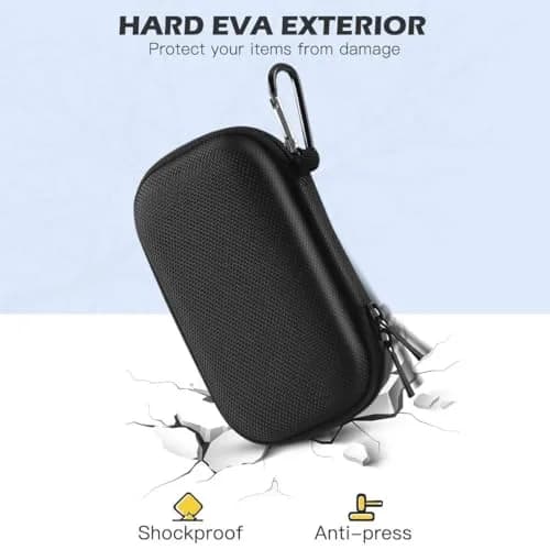 AGPTEK MP3 MP4 Player Case for 2.4'' MP3 Player with Metal Carabiner Clip | All-round Drop & Scratch Protection thumbnail 5