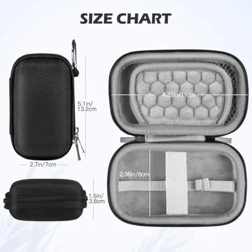 AGPTEK MP3 MP4 Player Case for 2.4'' MP3 Player with Metal Carabiner Clip | All-round Drop & Scratch Protection thumbnail 6