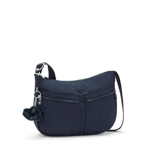 Kipling Izellah Bag | Super Light Nylon Crossbody Purse, Blue Bleu 2, 12.25" L thumbnail 4
