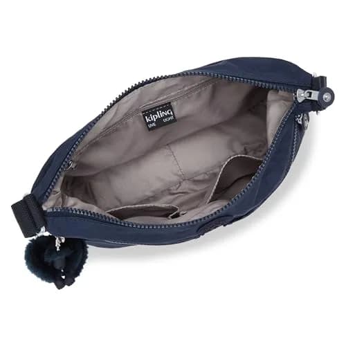 Kipling Izellah Bag | Super Light Nylon Crossbody Purse, Blue Bleu 2, 12.25" L thumbnail 5
