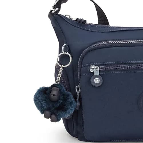 Kipling Gabbie Small Crossbody Bag 11.5''L x 8.75''H x 6.5''D | Lightweight, Water-Resistant Nylon thumbnail 3