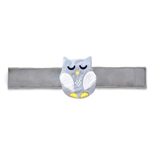 bebon Belly Hugger Baby Colic, Gas and Upset Stomach Relief Heated Tummy Wrap with Reusable Gel Pack for Newborns and Infants (Grey-white) thumbnail 4