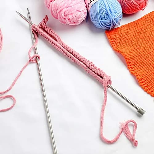 KOKNIT Knitting Needle Set 13.5'' | 22PCS Stainless Steel, Lightweight, Full Size, Travel Ready thumbnail 5