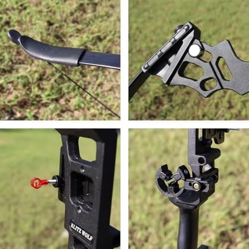 IS-TONGTU Takedown Recurve Bow and Arrow Set — 51" Right-Handed 30-50 lbs | Complete Archery Kit for Beginners & Youth thumbnail 7