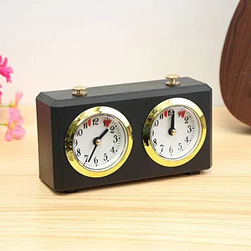 Hongwen Chess Clock Mechanical Analog Timer 15x5.5x9cm | Accurate, Portable & Durable thumbnail 5