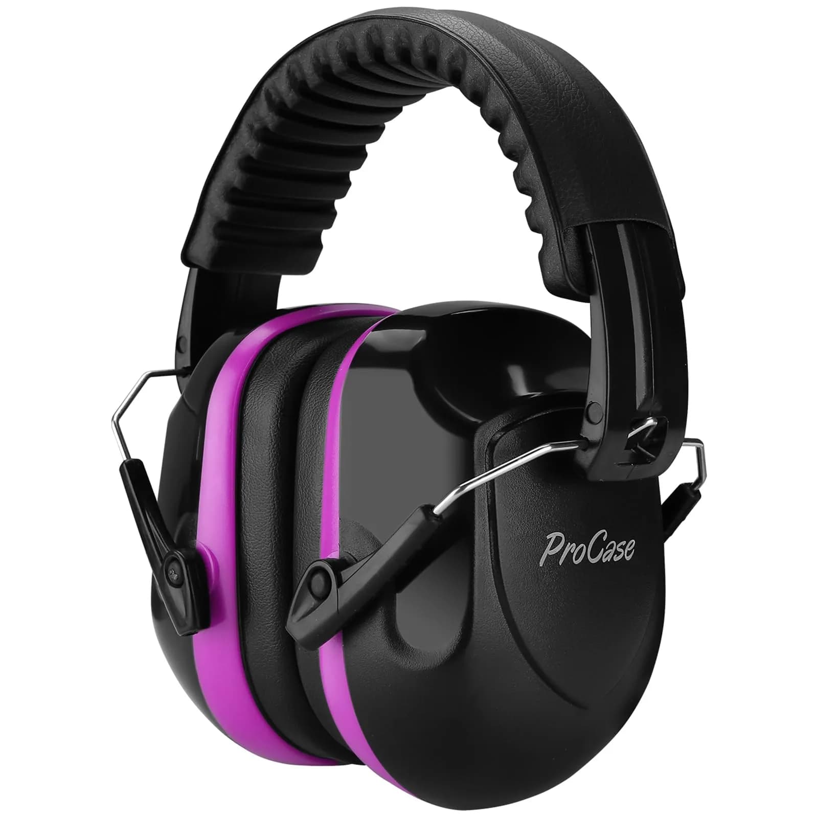 ProCase Hearing Protection Earmuffs NRR 28dB, Noise Cancelling Headphones | Adjustable Purple Earmuffs for Adults & Teens