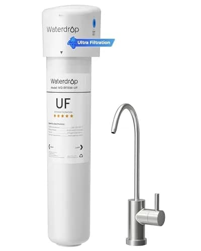 Waterdrop 15UBW-UF Ultra Filtration Under Sink Water Filter System 19000 Gallons | Reduces Lead, Chlorine, Bad Taste & Odor thumbnail 1
