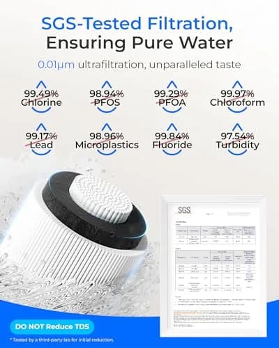 Waterdrop 15UBW-UF Ultra Filtration Under Sink Water Filter System 19000 Gallons | Reduces Lead, Chlorine, Bad Taste & Odor thumbnail 4
