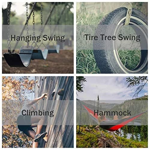 PROND 35kN Swing Swivel Rotational Device 85mm (3.35in) | Heavy Duty Rope Swivel for Aerial Dance, Hammock, Tree Swings thumbnail 6
