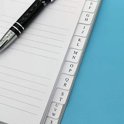 Nokingo Grey Spiral Password Book with A-Z Tabs | 177ml (5x7 Inch) Internet Login Keeper thumbnail 6