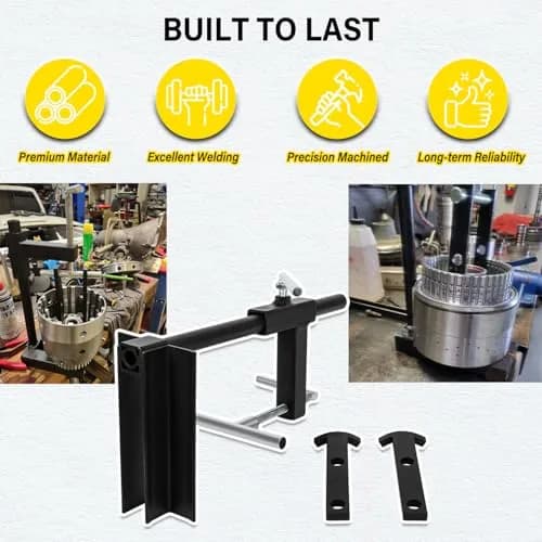 Bonbo T-0158 Universal Clutch Drum Spring Compressor Heavy Duty Steel | Adjustable Deep Drum Tool thumbnail 5