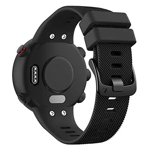 TopPerfekt Silicone Watch Band Compatible with Garmin Forerunner 45 and Swim 2 | Sport & Comfortable Fit thumbnail 2