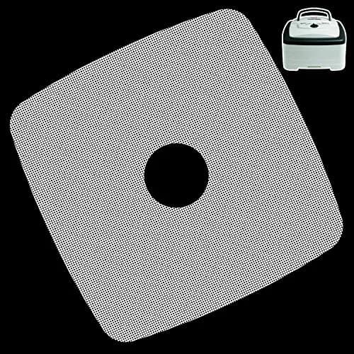 GUCUJI Pack of 5 Premium Non Stick Silicone Dehydrator Sheets for Nesco FD-80 & FD-80A | Food Grade Mesh thumbnail 1