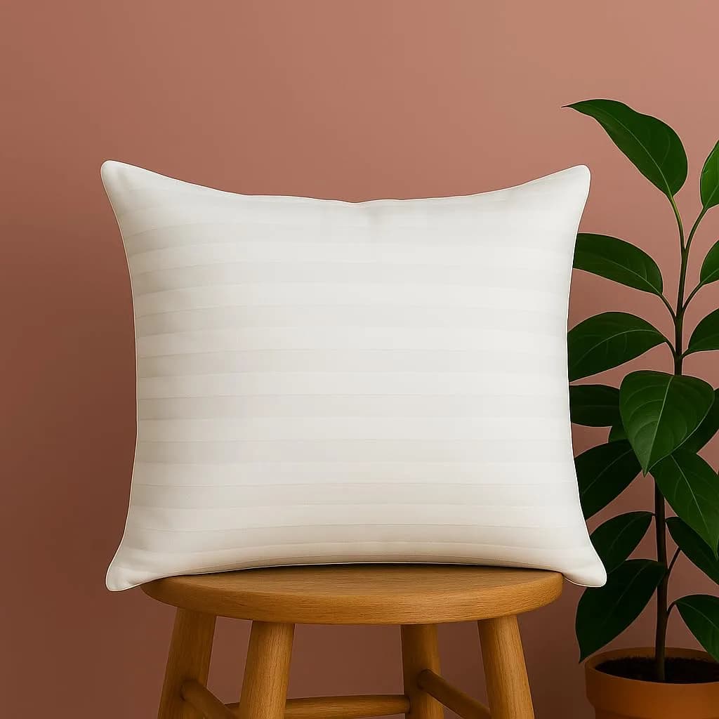 Trendy Home 18x18 Throw Pillow Insert (Set of 2, White) Hypoallergenic, Durable & Machine Washable (70-120 chars) — White / 16x16