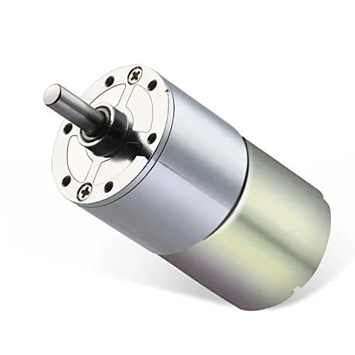 Greartisan DC 24V 50RPM Gear Motor High Torque Electric Micro Speed Reduction Geared Motor 37mm Diameter Gearbox thumbnail 1
