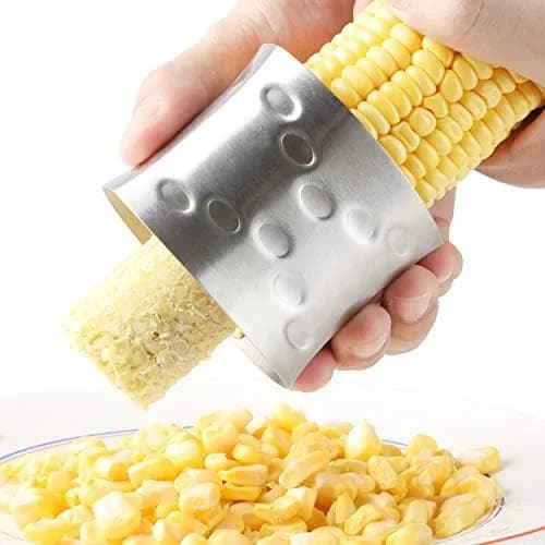 CHWAIKA Corn Stripper Cutter Stainless Steel Corn Peeler | Effortless Kernel Removal in India - main product image