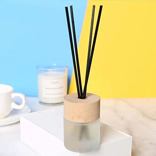 PLYXQ Black Fiber Reed Diffuser Sticks 18cm (7 Inch) - 100 Count | Natural Scent Diffusion thumbnail 5