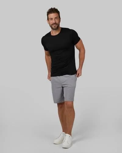 32 Degrees Men's 4 Pack Cool Classic Crewneck T-Shirt | Anti-Odor, Quick Dry, 4-Way Stretch thumbnail 4