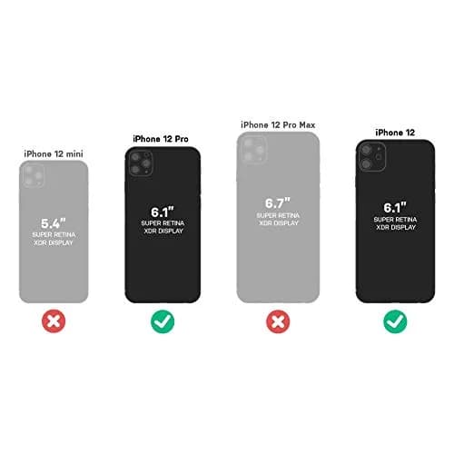 OtterBox Defender Series Case for iPhone 12 & 12 Pro Black | Rugged Drop & Port Protection thumbnail 2