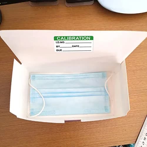 wootile Self Laminating Write-on Calibration Stickers 1 x 2 Inch | Waterproof & Easy to Use thumbnail 4