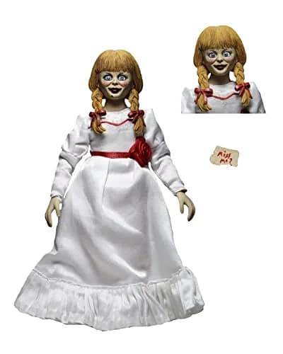 NECA Annabelle Clothed Action Figure 8" | Haunted Doll with Interchangeable Heads thumbnail 1