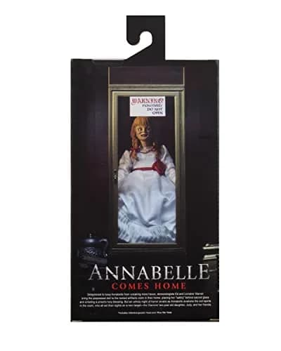 NECA Annabelle Clothed Action Figure 8" | Haunted Doll with Interchangeable Heads thumbnail 5