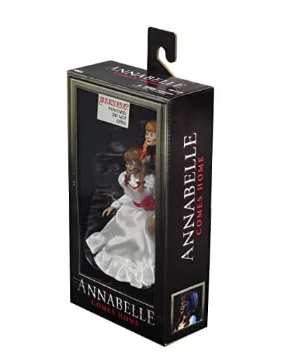 NECA Annabelle Clothed Action Figure 8" | Haunted Doll with Interchangeable Heads thumbnail 4