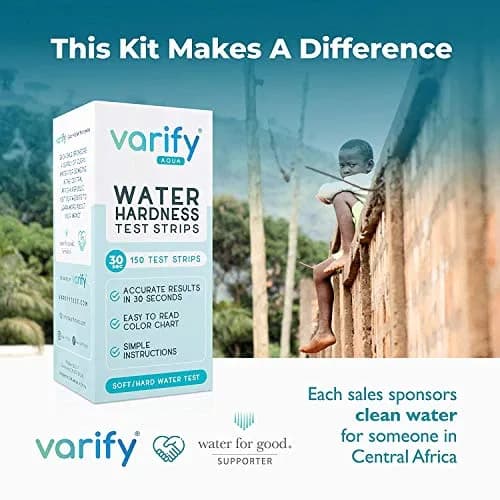 VARIFY Water Hardness Test Kit 150 Strips | Test Drinking Water, Wells, Pools, Spas thumbnail 7
