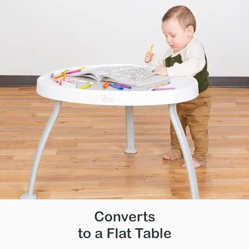 Smart Steps Bounce N’ Play 3-in-1 Activity Center, Woodland Walk | Converts to Flat Table, 360° Seat, Removable Toys thumbnail 4