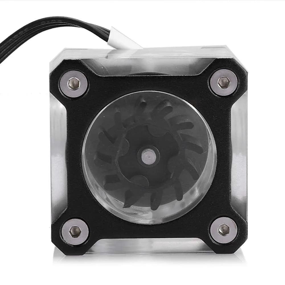 Tangxi Water Flow Meter for PC G1/4 Acrylic Impeller Water Cooling System | Visual Flow Indicator, Sealing Ring, Durable Material
