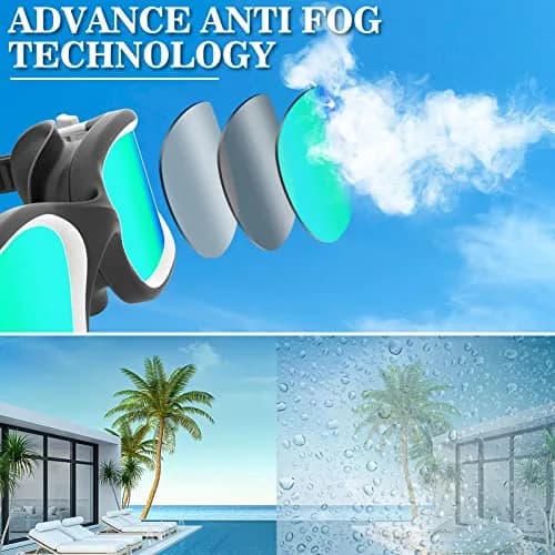 WIN.MAX Polarized Swimming Goggles with Anti-Fog & UV Protection | 156 g (5.5 oz) thumbnail 6