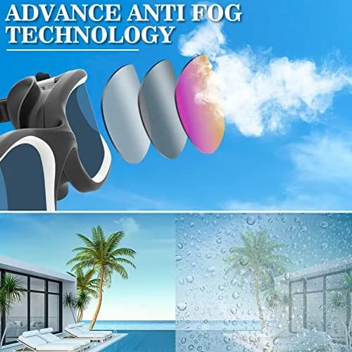 WIN.MAX Polarized Swimming Goggles with Anti-Fog & UV Protection | 156 g (5.5 oz) Pack of 1 thumbnail 6