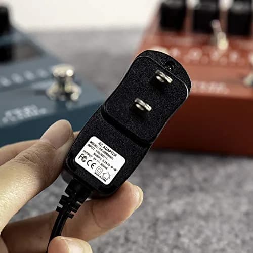 FLAMMA 9V 300mA Power Supply for Electric Guitar Effects Pedals Tip Negative | Isolated, Noise-Free, 150cm Cable thumbnail 6
